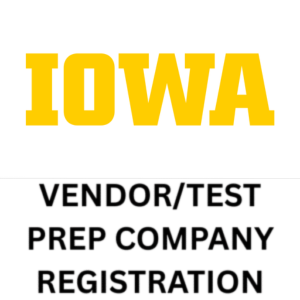 University of Iowa 2026 LSAT VENDORS ONLY
